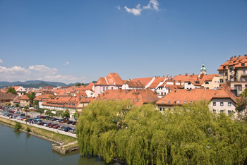 View to the Lend Side of Maribor